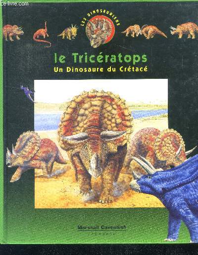 Les dinosauriens - le triceratops, un dinosaure du cretace