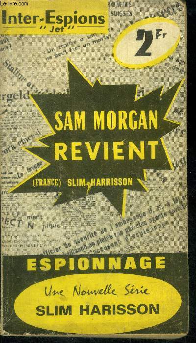 Sam Morgan revient - espionnage - une nouvelle serie slim harisson