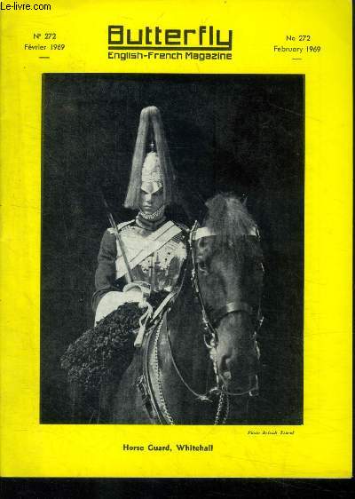 Butterfly english french magazine n272, fvrier 1969 : La mode de Londres- Etes vous gourmet- Lulu- Par ordre du gouverneur...