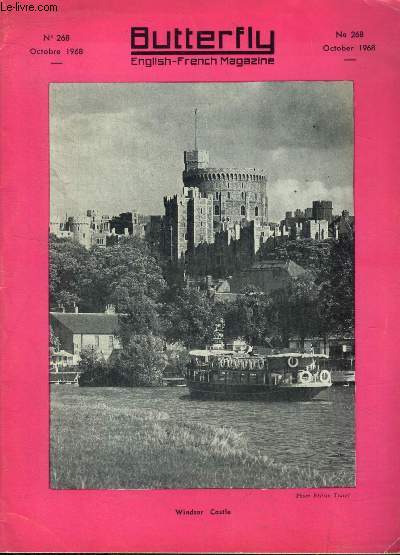 Butterfly english french magazine n268 octobre 1968 : Pierre de Coubertin et les jeux olympiques-Les rves- Le coin du dbutant-Lord Wellington dsapprouvait...