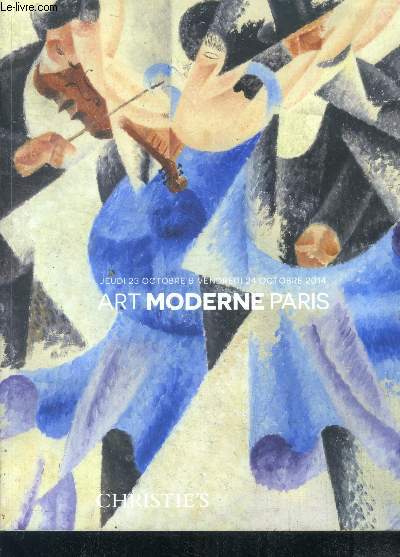 Art moderne paris - Christie's - jeudi 23 octobre & vendredi 24 octobre 2014