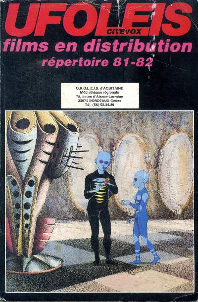 Ufoleis Citvox Films en distribution rpertoire 81-82