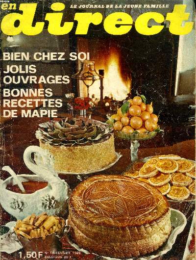 En direct Le journal de la jeune famille Bien chez soi N10 fvrier 1969