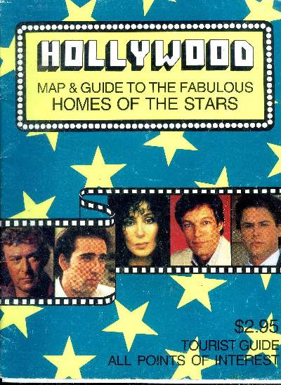 Hollywood Map & guide to the fabulous Homes of the stars