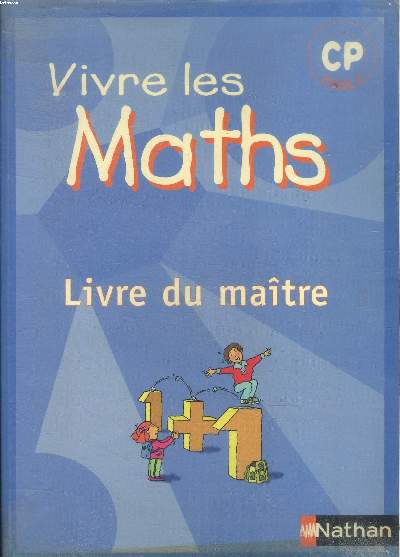 Vivre les maths CP Cycle 2 Livre du maitre