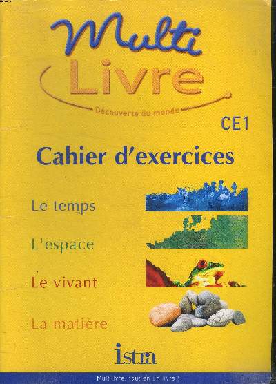 Multi livre CE1 cahier d'exercices