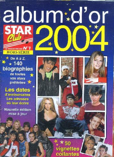 Star club Album d'or 2004 Hors srie
