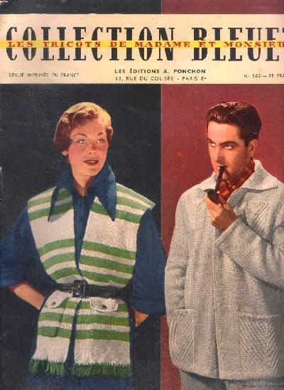 Collection Bleuet Les tricots de Madame et Monsieur N502
