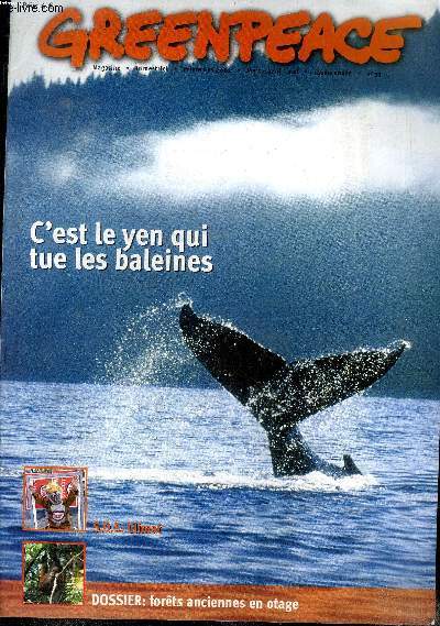 Greenpeace N53 C'est le yen qui tue les baleines