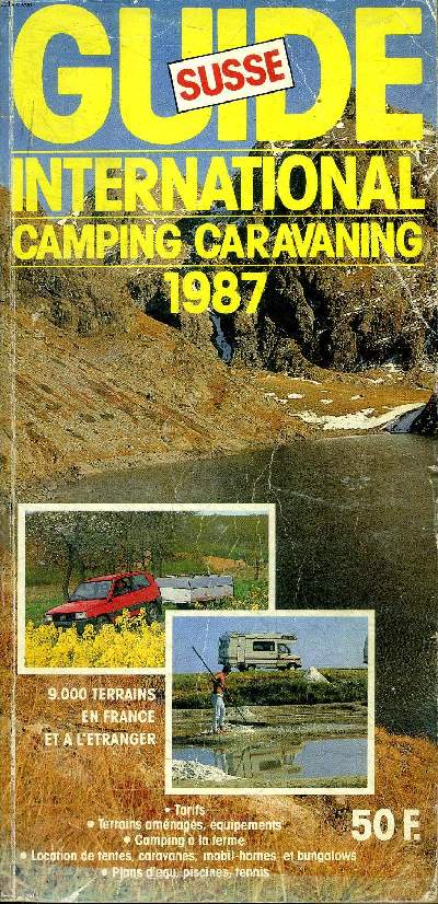 Guide international camping caravaning 1987