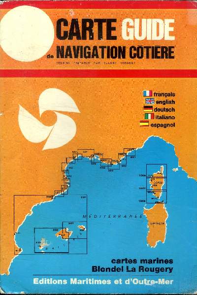 Carte guide de navigation ctire Cartes marines Blondel La Rougery N553 Entre de la Gironde Royan