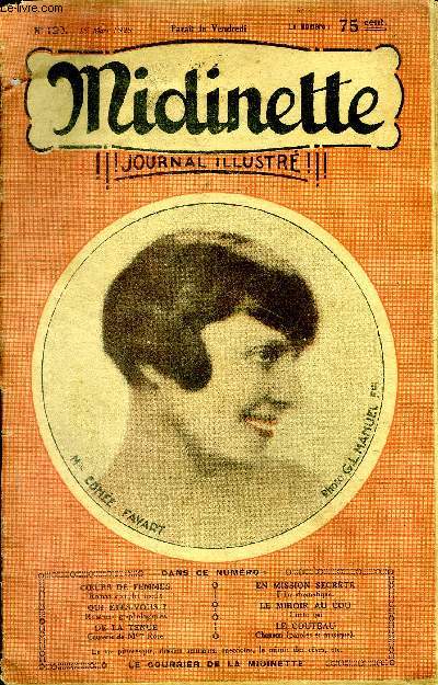Midinette Journal illustr N120 1er mars 1929