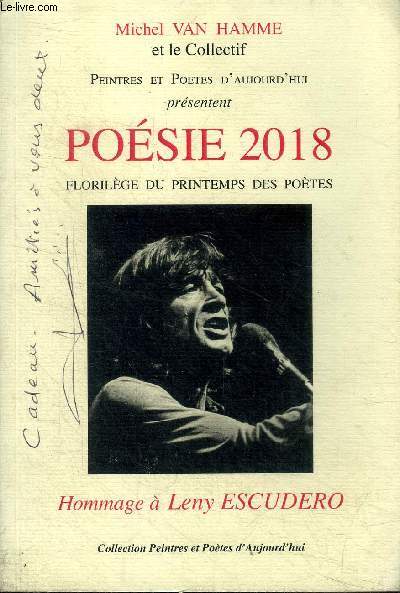 Posie 2018 florilge du printemps des potes Hommage  Leny Escudero Collection Peintres et potes d'aujourd'hui