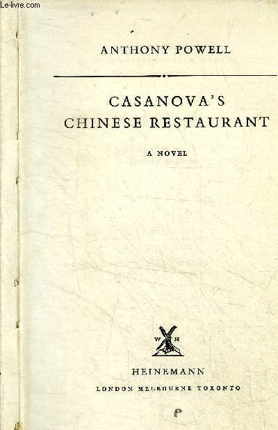 Casanova's chinese restaurant a novel