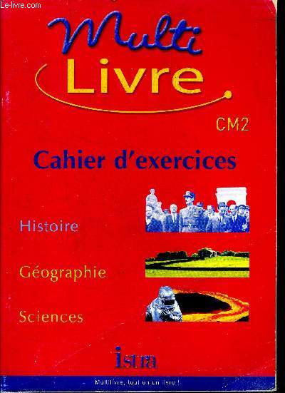 Multi Livre CM2 Cahier d'exercices