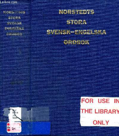 Norstedts stora svensk-engelska ordbok Second edition