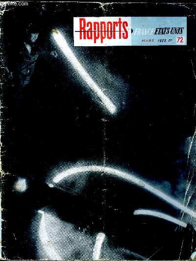 Rapports France Etats-Unis Mars 1953 N72