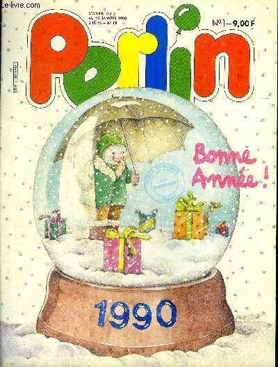 Perlin N1 semaine du 3 au 10 janvier 1990 Bonne anne 1990