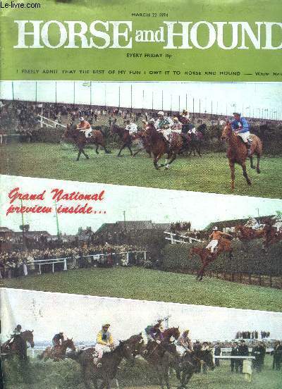 Horse and hound March 22 1974