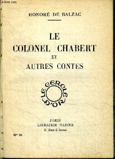 Le Colonel Chabert et autres contes N36