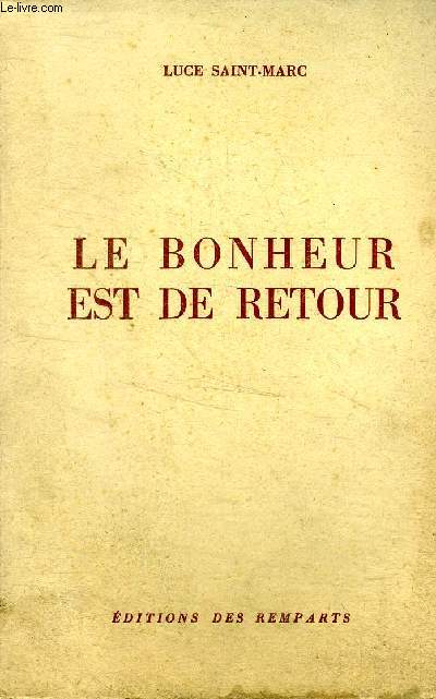 Le bonheur est de retour N84