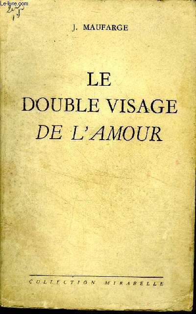 Le double visage de l'amour Collection Mirabelle N98