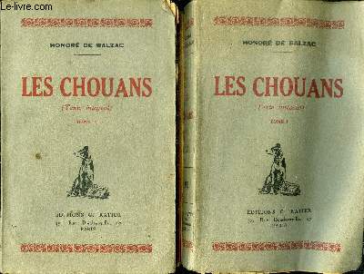 Les Chouans Tomes 1 et 2