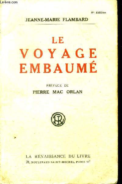 Le voyage embaum 6 dition