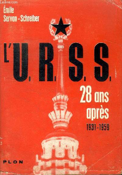 L'URSS 28 ans aprs 1931-1959