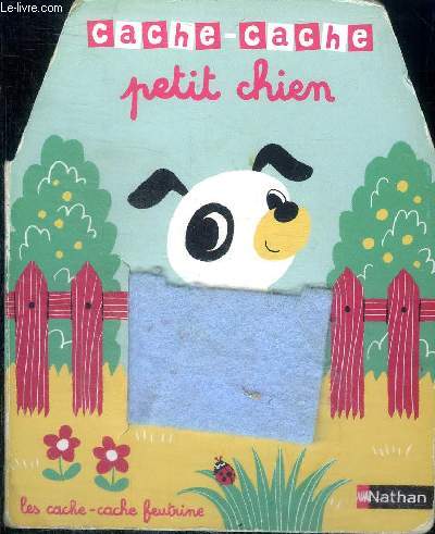 Cache-Cache Petit chien Collection les cache-cache feutrine
