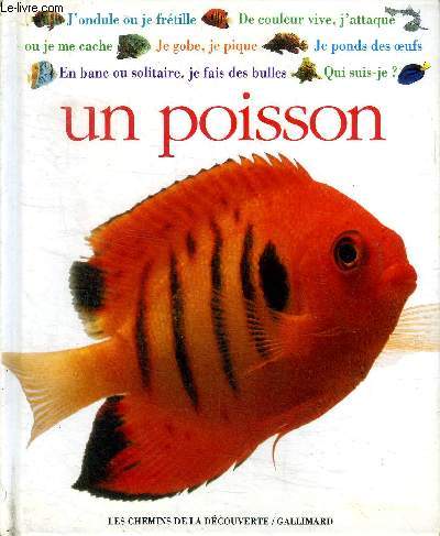 Qui suis-je? Un poisson Collection les chemins de la dcouverte