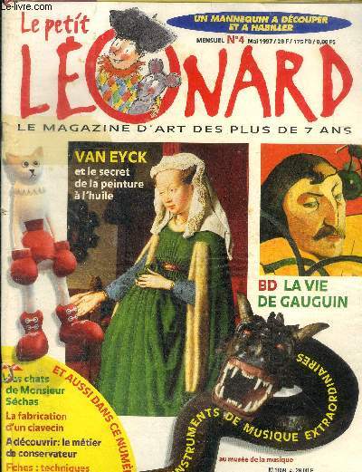 Le Petit Lonard N4 mai 1997 Van Eyck et le secret de la peinture  l'huile