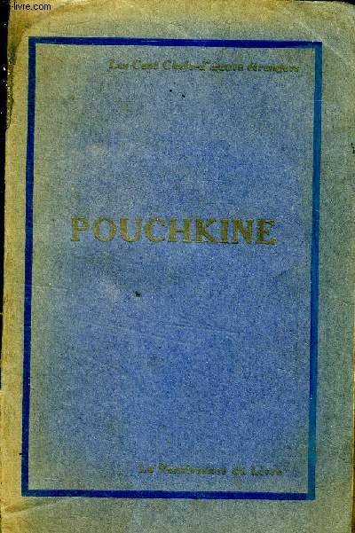 Pouchkine Oeuvres choisies Collection 