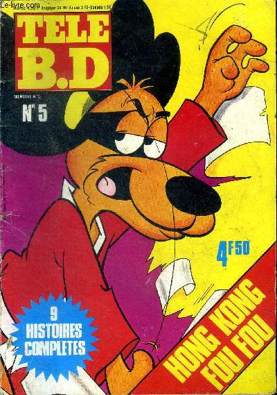 Tl B.D.N5 Hong Kong fou fou 9 histoires compltes