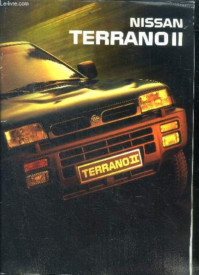 Nissan Terrano II Brochure catalogue