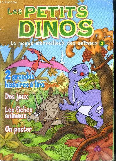 Les petits dinos le monde merveilleux des animaux N3