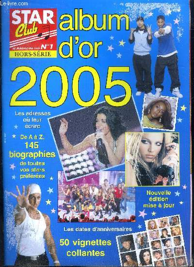 Star Club N1 Hors srie Album d'or 2005