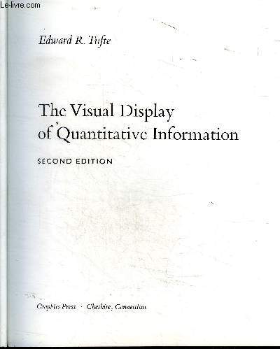 The visual display of quantitate information second edition Sommaire: Graphical practice; Theory and data graphics; Charjunk: vibrations, grids and ducks; Multifunctioning graphical elements ...