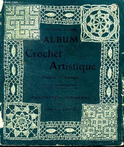 Album de crochet artistique Deuxime volume
