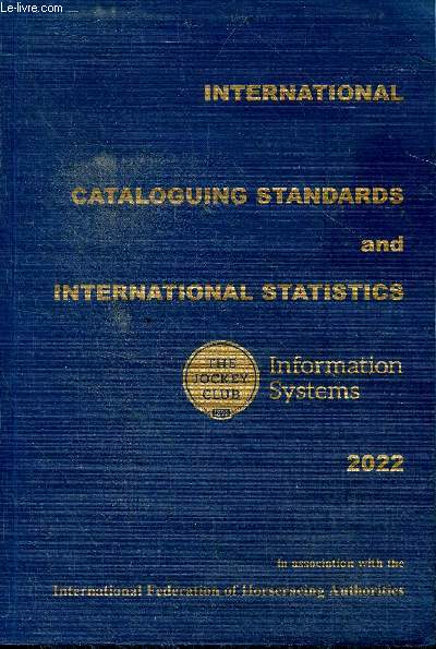 International cataloguing standards and international statistics 2022