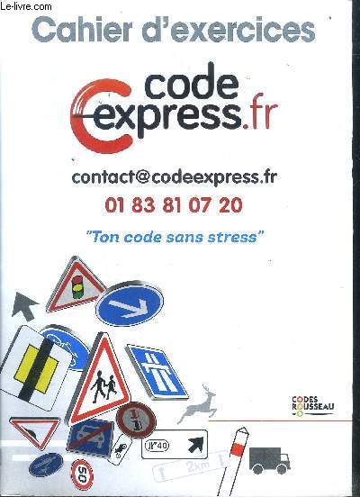 Cahier d'exercices Code express.fr