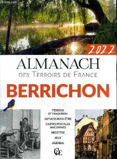Almanach des terroirs de France 2022 Berrichon
