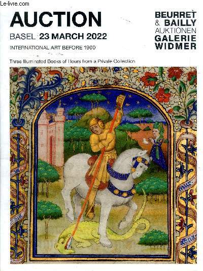Auction Basel 23 march 2022 international art before 1900 Beurret & Bailly auktionen galerie widmer