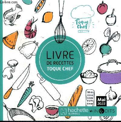 Livre de recettes Toque chef