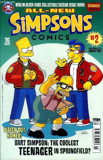 All-New Simpsons comics N2 Bart Simpson: the coolest teenager in Springfield ?