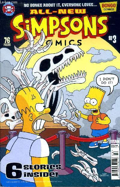 All-New Simpsons Comics N3 6 stories inside