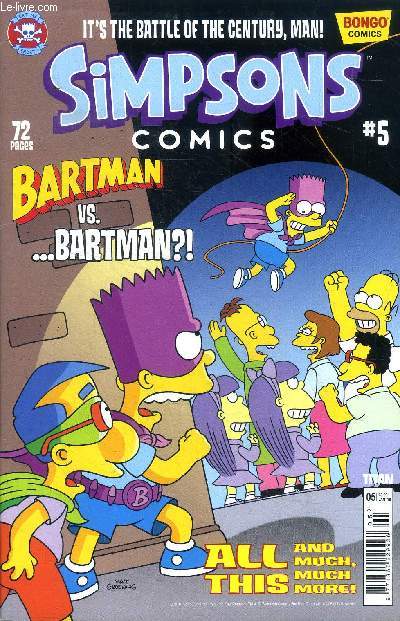 Simpsons comics N5 Bartman vs. Bartman ?!