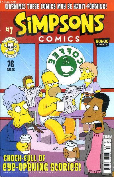 Simpsons comics N7 Chock-full of eye-opening stories !