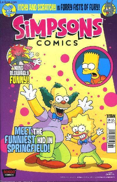 Simpsons comics N 36 Meet the funniest kid in Springfield