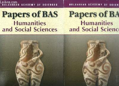 Paper of BAS Humanities and social sciences volume 8, 2021, NO 1 et 2